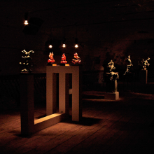 Sokhranski, Ausstellung „der Oberteil“, Winzavod, 2008